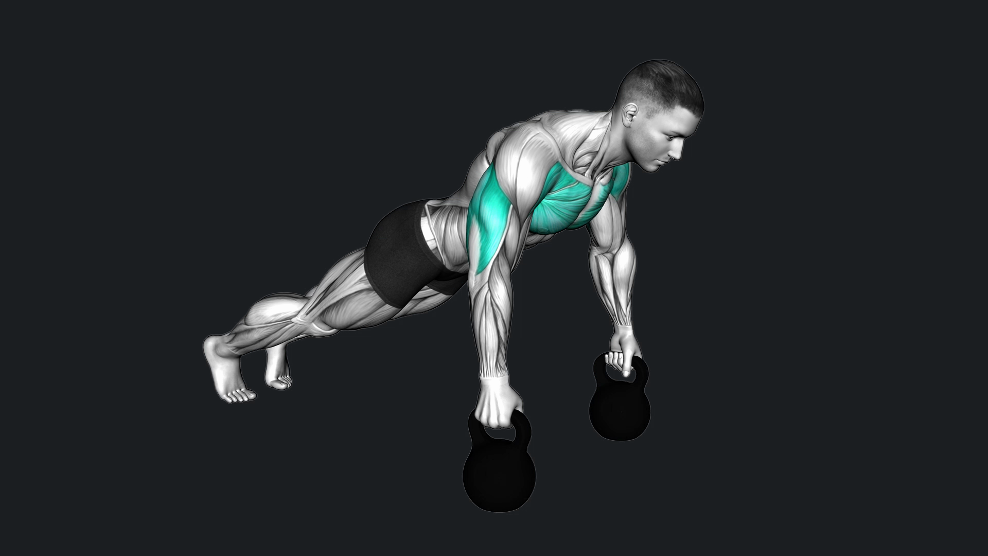 Kettlebell Push Up how to do, Alternatives, gif & More